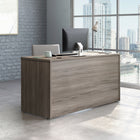 Sauder 59"W Affirm Desk - Hudson Elm- Impact resistant, high-grade thermoplastic edges