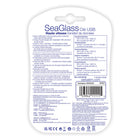 Verbatim Seaglass 32 GB USB 3.2 Gen 1 Flash Drives - Blue & Red - 2 Pack-2.2"L x 0.8"H x 0.4"D