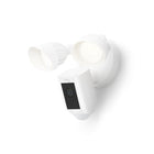 Ring Floodlight Cam Wired Plus - White-1080p HD Video & Color Night Vision