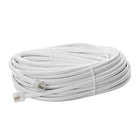 Basic Tech Line Cord 50Ft - White-50 feet long