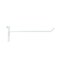 Can-Bramar Gridwall Standard Duty Wire Hook, 12" x 1/4", White, 20/ Pack-10" Gridwall standard wire hooks to securely hang heavy loads.