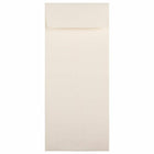 JAM Paper #11 Policy Business Strathmore Envelopes - 4.5" x 10.375" - Natural White Wove - 50 Pack-Colour: Natural White