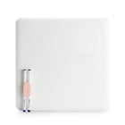 Poppin Dry Erase Marker Duo with Eraser - Black/Blue-1 Black dry erase marker, and 1 Blue dry erase marker
