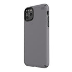 Speck Presidio Pro iPhone 11 Pro - Filigree Grey/Slate Grey (AP-1010)-A polycarbonate outer shell and an inner IMPACTIUM lining are molded together to give you two layers of protection in a slim, one-piece case.