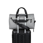 Bugatti Reborn Collection Convertible Duffle Bag - Grey (DUF2230BU-GREY)-Lightweight 2-in-1 hybrid bag (from Duffle to Backpack)