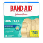 BAND-AID Skin-Flex Adhesive Bandages, Assorted Sizes, 60 Pack-Flexible bandage covers and protects cuts and scrapes, designed to move like a second skin.