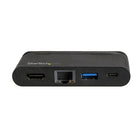 StarTech USB, C Multiport Adapter with HDMI, 1xA, 1xC, 100W PD 3.0-Easily portable, with a convenient wrap-around USB-C cable