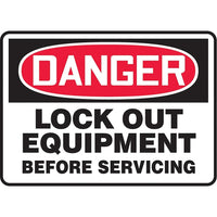 Accuform Signs English Electrical, 6 Pack-Size - 7" x 10"