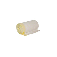 Berry Plastics Linear Low Density Top Draw Drawstring Can Liner - 9 gal - 0.8 mil - 24" x 28" - White - 400 Pack-Colour: White