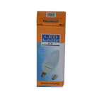 Northern Stars 80038 LED Light Bulb, Candelabra B10 5W, Dimmable, Clear, White, 10 Pack-Clear