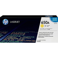 HP 650A (CE272A) Yellow Original LaserJet Toner Cartridge-Colour: Yellow