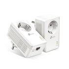TP-Link TL-PA7017P KIT AV1000 Gigabit Passthrough Powerline Starter Kit-Passthrough Powerline  Starter Kit