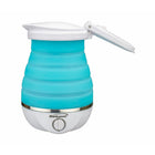 Brentwood Collapsible Travel Kettle - 0.8L - Blue-Collapsible Body for Travel