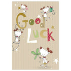 Rosedale 5-1/2" x 8" Goodluck Greeting Cards And Envelopes, 12 Pack (17106)-Printed on premium uncoated card stock