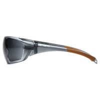 Carhartt Billings Safety Eyewear Glasses, Grey, 12 Pack-Scratch resistant wraparound polycarbonate lens
