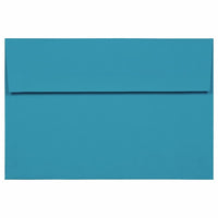 JAM Paper A8 Invitation Envelopes, 5.5 x 8.125, Brite Hue Blue Recycled, 250 Pack (95435H)-Blue recycled envelope