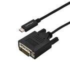 StarTech USB-C to DVI Cable, 10 ft. (CDP2DVI3MBNL)-3 m (10 ft.) USB-C to DVI Cable