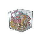 Azar Displays 6" Cube Bin, 4 Pack (556306)-Dimensions: 6"W x 6"D x 6"H