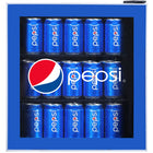 Pepsi 1.8 cu ft Compact Refrigerator - Blue-Holds up to 50 - 12 oz cans of your favorite beverage or 17 bottles