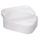 Gry Mattr Storage Box with Lid - Small 5.91"L x 4.33"W x 2.36"D-Plastic, frosted
