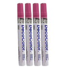 JAM Paper Marvy Uchida Bold Paint Marker - Pink - 4 Pack (265218843g)-Opaque paint marker for writing and highlighting