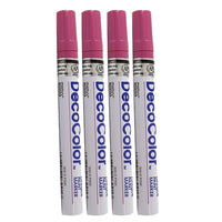 JAM Paper Marvy Uchida Bold Paint Marker - Pink - 4 Pack (265218843g)-Opaque paint marker for writing and highlighting