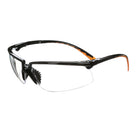 Privo Protective Eyewear - Clear Anti-Fog Lens - Black Frame-Anti-fog lens