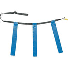 Champion Sports 25" - 31" Youth Triple Flag Football Set, Blue-Blue