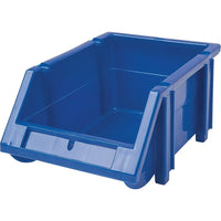 Hi-Stak Plastic Bins, Blue, CB260, 12 Pack-Guaranteed unbreakable and distortion-free from -40 to 120 degrees Celsius