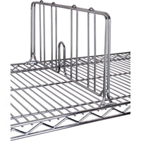 Chromate Wire Shelving, Dividers for Shelf, RL050, 12 Pack-18"