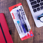Pentel Twist-Erase Click HB Mechanical Pencils - 0.7 mm - Assorted Colours - 2 Pack-Refillable extra-long twist-up eraser