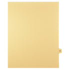 Mark Maker Legal Tabs - Letter Size - Buff - 1/15th cut - 25 tabs per package - 5 packages Pack - Number 147-Buff SingleTabs
