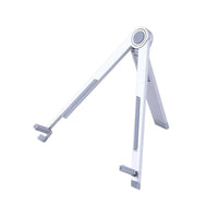 TygerClaw iPad Stand, 5.5" x 6.2" x 5.5", Grey-Compact folding stand travels anywhere Tablet goes