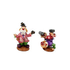 CTG Brands Porcelain Poly Clown Figurine Set, 16 Styles, 4.5", Multicolour, 16 Pack-Material: made of high-quality, laminated porcelain, light in weight, delicate and elegant in style