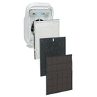 GermGuardian AC9200WCA Hi-Performance True HEPA Ultra-Quiet Air Purifier System with UV-C-27"H x 17"W x 9.75"L