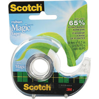 Scotch Plant Based Magic Tape, 19mm x 15.2m, 1/Pack-Made up with 65% plant based adhesives
