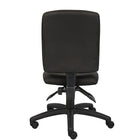 Nicer Furniture Fabric Ergonomic Task Chair -Chaise de bureau à dossier moyen au design épuré et moderne