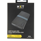 NXT X200 256GB mSATA Portable USB3.1 (TYPE-C/TYPE-A) Solid State Drive (SSD)-Read speed: Up to 450MB/s, Write speed: Up to 420MB/s