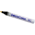 JAM Paper Marvy Uchida Broad-Point Opaque Paint Marker - Black - 4 Pack (86525800g)-Features a broad tip for drawing bold strokes