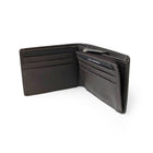 Club Rochelier Men Slim Wallet With Zippered Pocket - Brown-5
