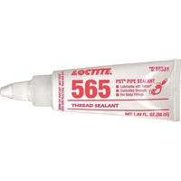 Loctite Thread Sealant 565 Pst Controlled Strength, Tube, 50 mL - 3 Pack-Colour: White