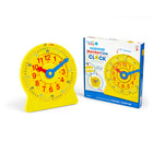 Hand2Mind NumberLine Clock - Magnetic Demonstration Clock - Multicolor-When shopping for your kindergarten or preschool student, our number line clock is must have for kids school supplies going into the new school year.
