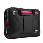 Vangoddy 15.6" Laptop Backpack/ Messenger Bag - Pink-Approximate external dimensions 17.5" x 14.5" x 3.5"