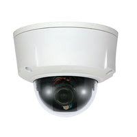 SeqCam 2 Megapixel Water-Proof & Vandal-Proof Network Dome Camera, 4.7" x 5.9" x 5.9", White-1/3" 2Megapixel progressive scan Exmor CMOS