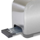 Kenmore 2-Slice Toaster - Grey and Silver Stainless Steel-High-lift lever lets you safely remove small or broken pieces of toast
