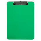 JAM Paper Standard Plastic Clipboard - Green - 12 Pack-Color: Green. Be stylish and organized with colorful clipboards.