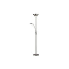 Dainolite Mother Son Floor Lamp 71 x 28 x 10 in Satin Chrome (505F-SC)-Floor Lamp