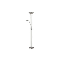 Dainolite Mother Son Floor Lamp 71 x 28 x 10 in Satin Chrome (505F-SC)-Floor Lamp
