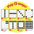 TREND enterprises Inc. -  Multiplication & Division Bingo Game - Grade 1 - 6-Clear, easy-to-read text on white background