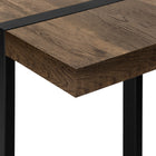 Monarch Specialties 2851 Accent Table - 48"L/Brown Reclaimed Wood-Look/Black-10